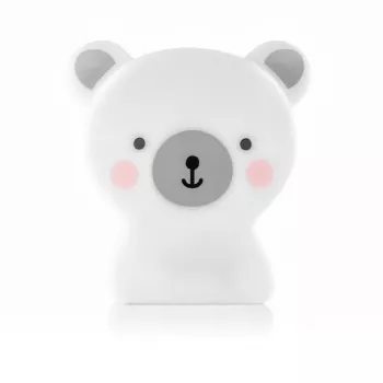 Lampa de veghe cu LED, cu oprire cronometrata, forma ursulet, alba, Lumilu Cute Friends Bear, Reer 52310