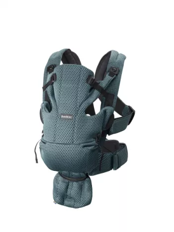 Marsupiu anatomic - Move, Verde Salvie 3D Mesh - BabyBjorn