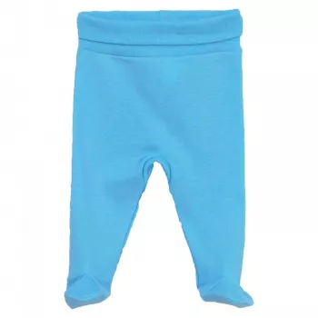 Pantaloni cu botosi Albastru deschis