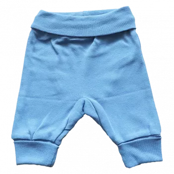 Pantaloni cu mansete - Bleu