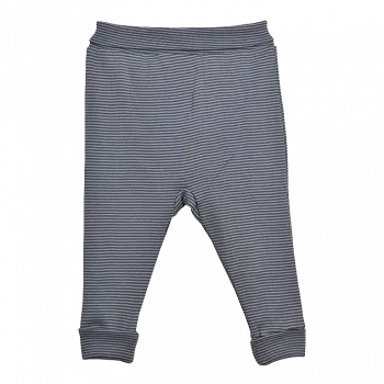 Pantaloni cu mansete - Dungi - Gri inchis 24 luni