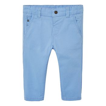 Pantaloni lungi bleu basic slim fit bebe 