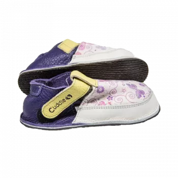 Pantofi - Butterflies - Alb - Cuddle Shoes  19