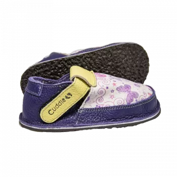 Pantofi - Butterflies - Mov - Cuddle Shoes 18