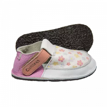 Pantofi - Daisies - Alb - Cuddle Shoes  22