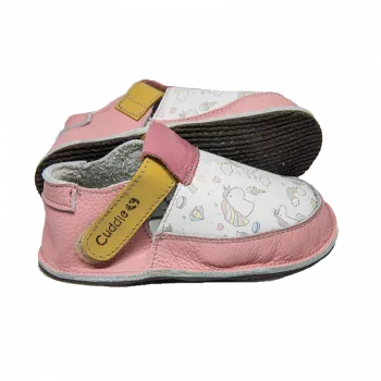 Pantofi - Unicorn - Roz - Cuddle Shoes 