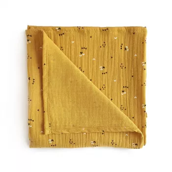 Paturica muselina Earthy Moutard