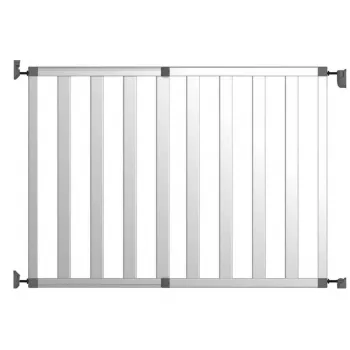 Poarta de siguranta extensibila din aluminiu Noma IKON PURE, 62–104 cm, N94078