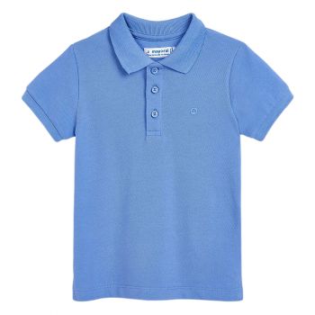 Tricou polo clasic cu maneca scurta - Bleu  - Mayoral