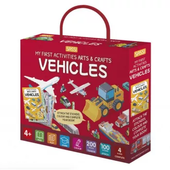 Primul set de arta & lucru manual - Vehicule