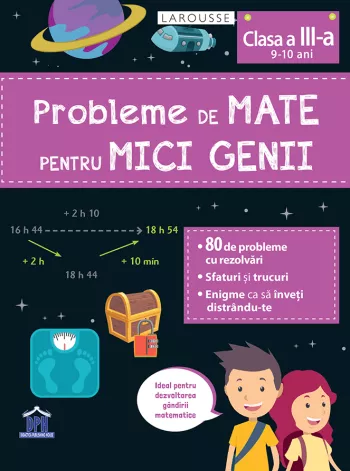 Probleme de mate pentru mici genii - Clasa a III-a (9 - 10 ani)