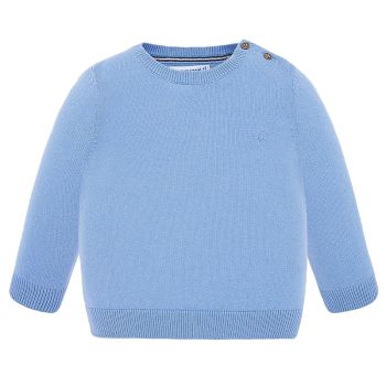 Pulover clasic, baiat - bleu - Mayoral 
