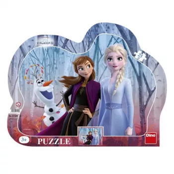 Puzzle cu rama - Frozen II (25 piese)