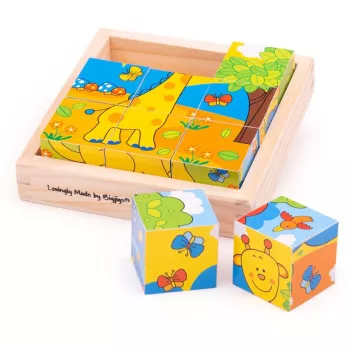 Puzzle cubic - Safari - BigJigs