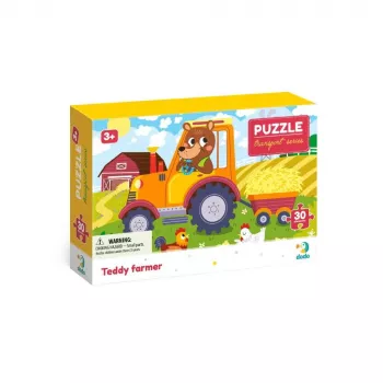 Puzzle - Ursuletul la ferma (30 piese)
