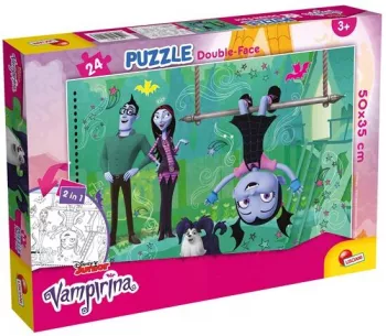 Puzzle de colorat - Vampirina (24 piese)