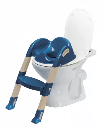 Reductor pentru toaleta cu scarita - Kiddyloo Ocean Blue - Thermobaby