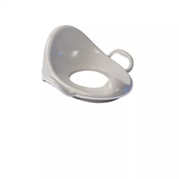 Reductor toaleta anitderapant cu spatar - Bej