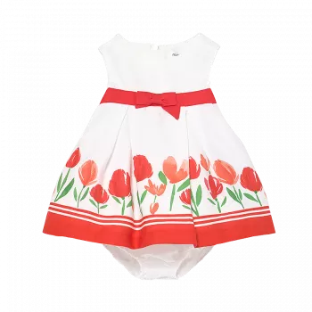Rochie + chilotel cu imprimeu - Lalele - Mayoral