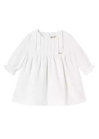 Rochie catifea - ecru - Mayoral