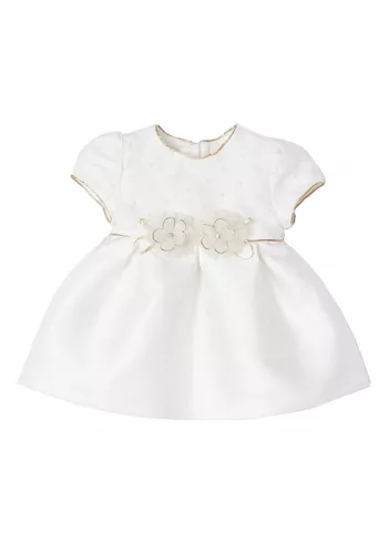 Rochie ceremonie jacard - Alb - Mayoral 