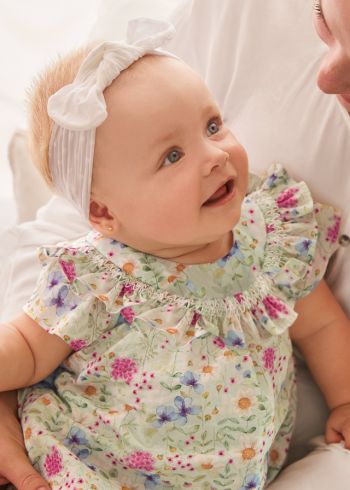 Rochie imprimeu - flori + chilotei - Mayoral 