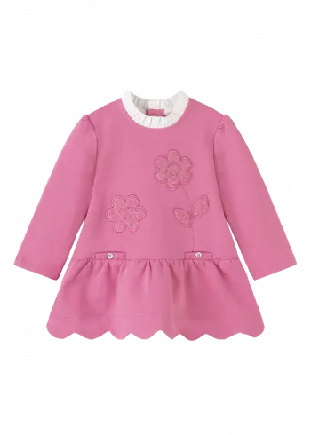 Rochie plus - Flori - Roz - Mayoral