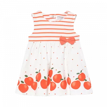 Rochie cu imprimeu - portocale - Mayoral