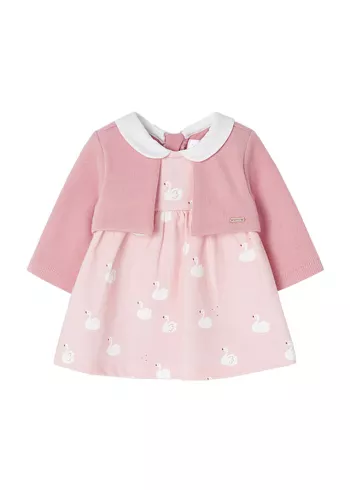 Rochita cu bolero ECOFRIENDS - Lebede - Mayoral