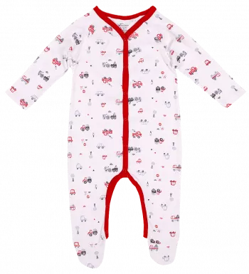 Salopeta maneca lunga - Masinute - Kara Baby