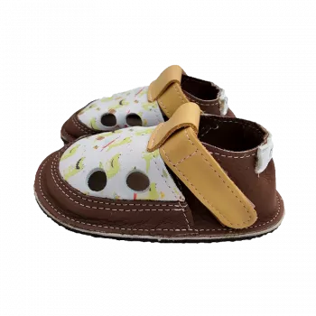 Sandale - Crocodile - Maro - Cuddle Shoes 19