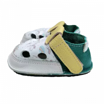 Sandale - Unicorns - Alb - Cuddle Shoes 24
