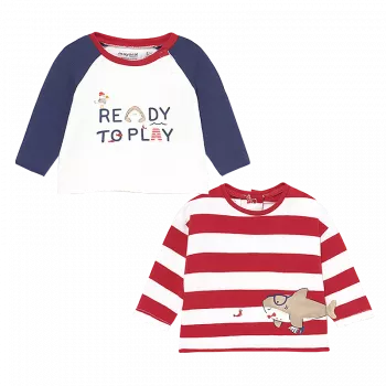 Set 2 bluze cu maneca lunga - baiat - Mayoral 