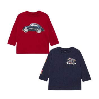Set 2 bluze plus cu maneca lunga - Mayoral