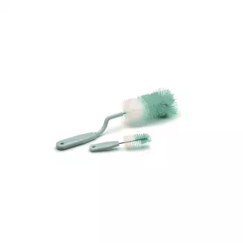 Set 2 perii pentru biberoane si tetine -Celadon Green - Thermobaby