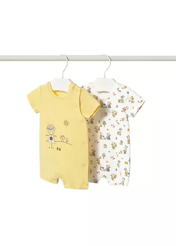 Set 2 salopete (pijamale) scurte - Mayoral 