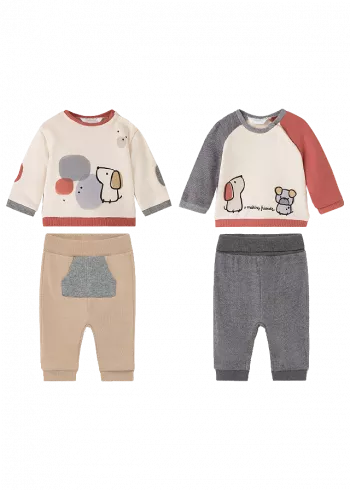 Set 4 piese - Bluza si pantaloni lungi - Mayoral 