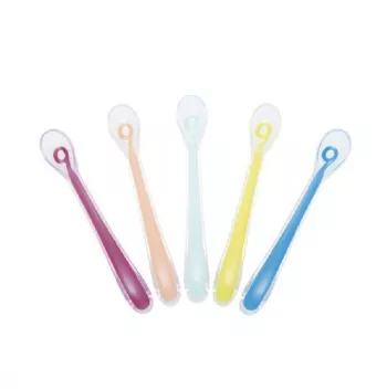Set 5 lingurite de silicon - Babymoov