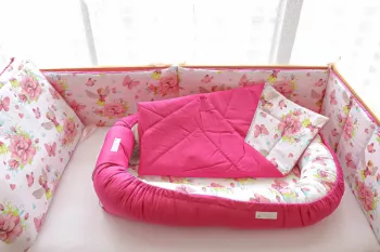 Set 5 piese complet echipare patut - Pink Fairies - Maradalia Kids