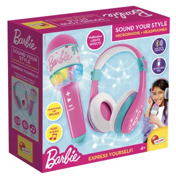 Set casti & microfon cu bluetooth - Barbie