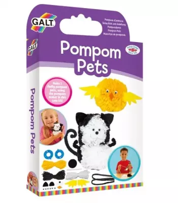 Set creativ - Pompoane cu animalute