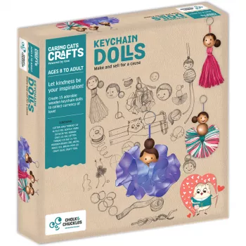 Set creativ - Brelocuri cu papusi