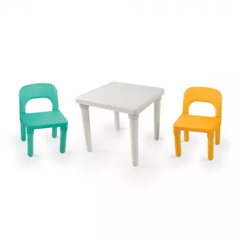 Set de masa cu scaune	- Pastel