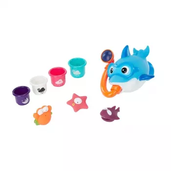 Set jucarii multicolore pentru baie - Badabulle