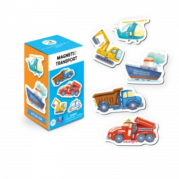 Set magnetic - Invat mijloacele de transport in lb. engleza