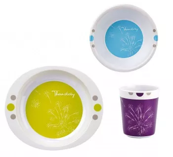 Set pentru masa din melamina - FIREWORKS - Thermobaby