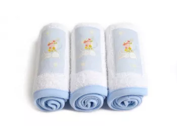 Set 3 prosopele Blue Cottontail