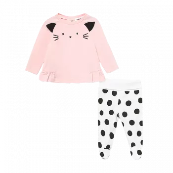 Set 2 piese - Bluza + Pantaloni cu botosi - Mayoral