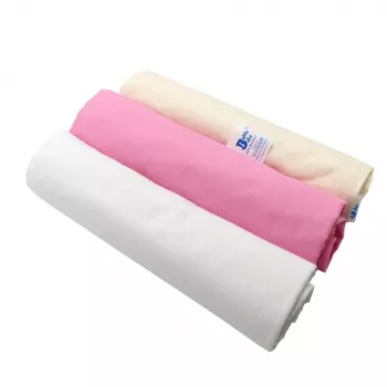 Set 3 Cearceafuri Roz /galben pai/alb Universal  cu elastic 