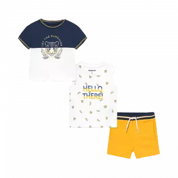 Set 3 piese - Tricou, maiou si pantaloni scurti - Mayoral